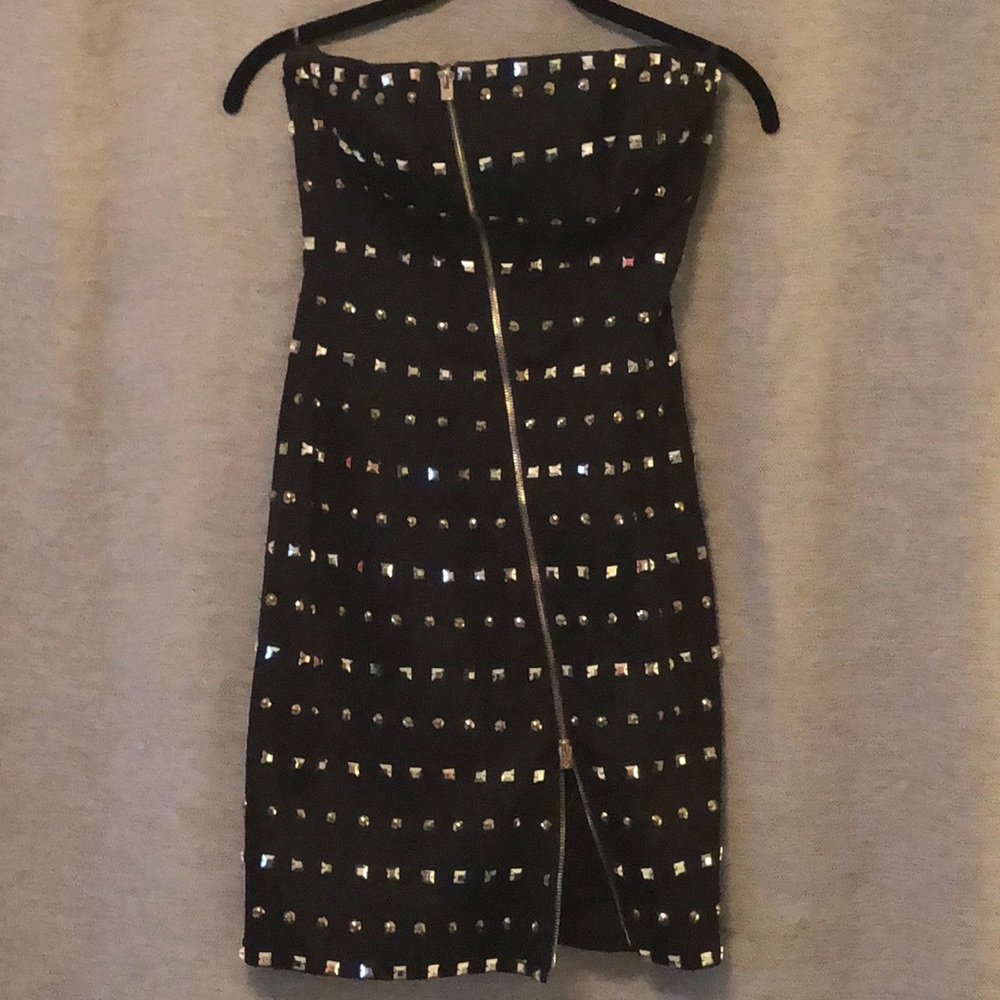 BEBE embellished dress.